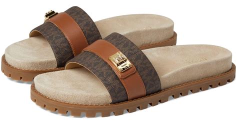 michael kors pool slides|michael kors slides men.